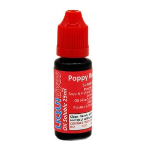 Poppy Red Liquidyes - liquid candle dye 15ml