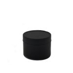 Seamless 100ml Black Tin with Solid Lid