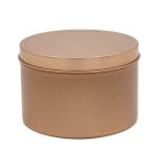 Seamless 250ml Rose Gold Tin with Solid Lid