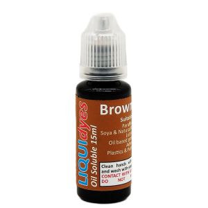 Brown Liquidyes - liquid candle dye 15ml