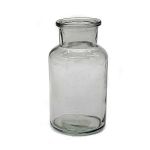 Wide neck grey bottle