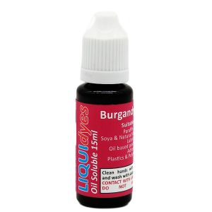 Burgundy Liquidyes - liquid candle dye 15ml