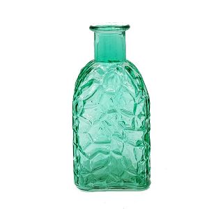 Green Diffuser Bottle - Crackle