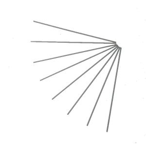 Grey Fibre Sticks