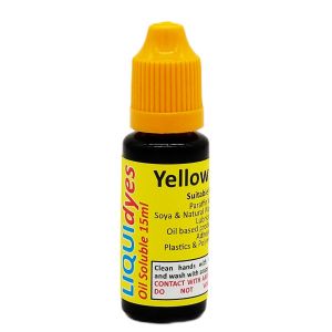 Yellow Liquidyes - liquid candle dye 15ml