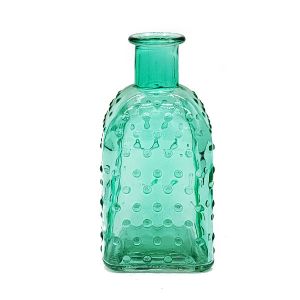 Green Diffuser Bottle - Dimpled